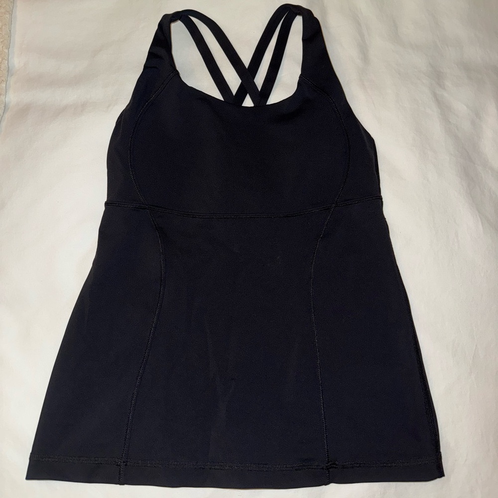 Lululemon Black Strappy Workout Top